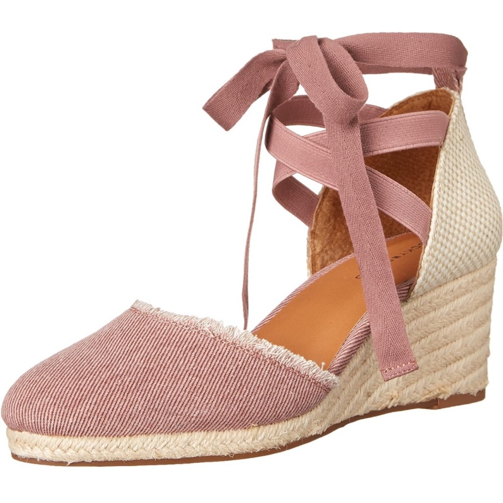 Lucky Brand Women's Rimony Espadrille Wedge Platform, size 10